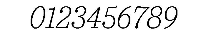 Urge Text Condensed Extra Light Italic Font OTHER CHARS