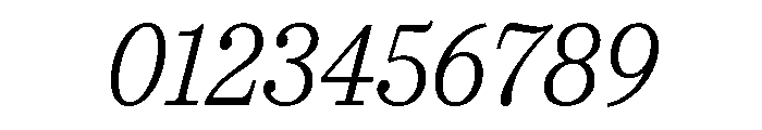 Urge Text Condensed Light Italic Font OTHER CHARS