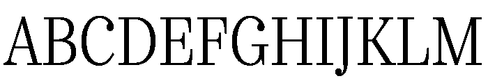 Urge Text Condensed Light Font UPPERCASE