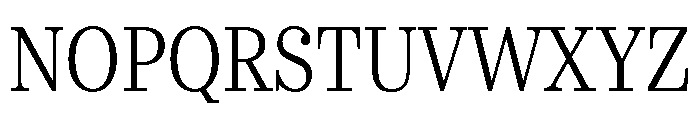 Urge Text Condensed Light Font UPPERCASE