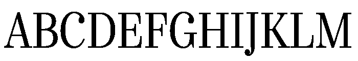 Urge Text Condensed Regular Font UPPERCASE