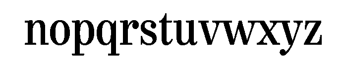 Urge Text Condensed Semi Bold Font LOWERCASE