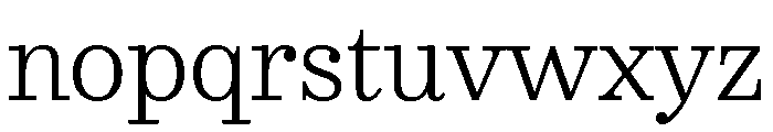 Urge Text Light Font LOWERCASE