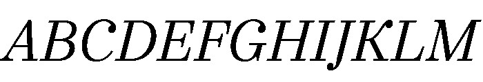 Urge Text Regular Italic Font UPPERCASE