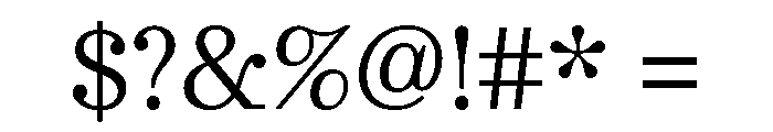 Urge Text Regular Font OTHER CHARS