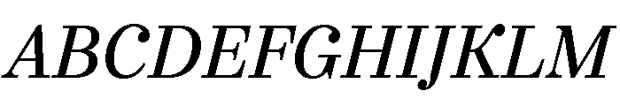 Urge Text Semi Bold Italic Font UPPERCASE