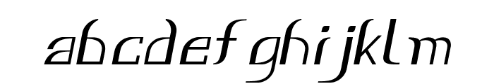 Ursal-Italic Font LOWERCASE