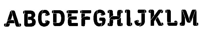Usman Regular Font UPPERCASE