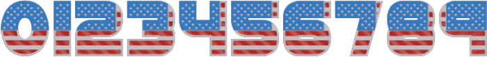USAflag Regular otf (400) Font OTHER CHARS