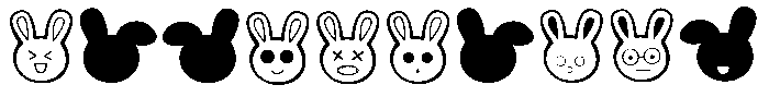 Usagi Regular otf (400) Font OTHER CHARS