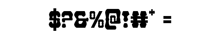 U.S. Marshal Condensed Font OTHER CHARS