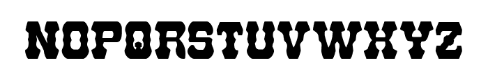 U.S. Marshal Condensed Font UPPERCASE