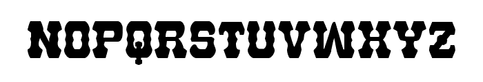 U.S. Marshal Condensed Font LOWERCASE