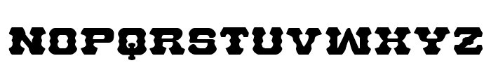 U.S. Marshal Expanded Font LOWERCASE