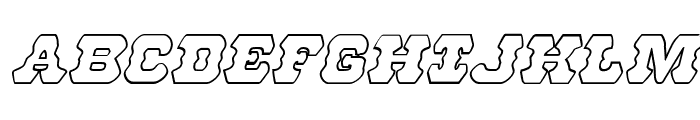 U.S. Marshal Shadow Italic Sample