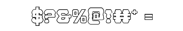 U.S. Marshal Shadow Regular Font OTHER CHARS