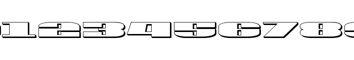 U.S.A. 3D Font OTHER CHARS