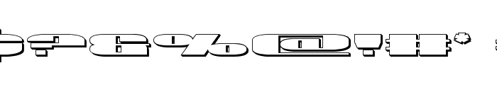 U.S.A. 3D Font OTHER CHARS