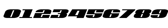 U.S.A. Extra-Condensed Italic Font OTHER CHARS