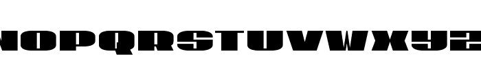 U.S.A. Extra-Condensed Font UPPERCASE