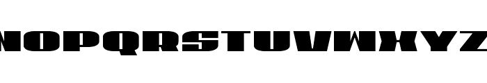 U.S.A. Extra-Condensed Font LOWERCASE