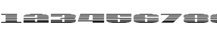 U.S.A. Gradient Font OTHER CHARS