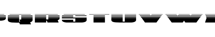 U.S.A. Gradient Font UPPERCASE