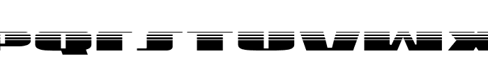 U.S.A. Gradient Font LOWERCASE