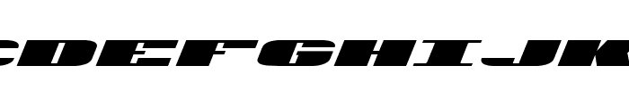 U.S.A. Italic Sample