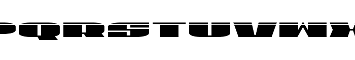 U.S.A. Laser Font LOWERCASE