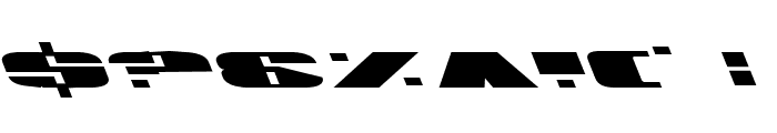 U.S.A. Left Font OTHER CHARS