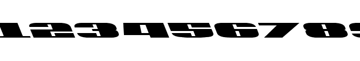 U.S.A. Leftalic Font OTHER CHARS