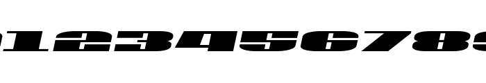 U.S.A. Semi-Italic Font OTHER CHARS