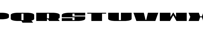U.S.A. Font LOWERCASE