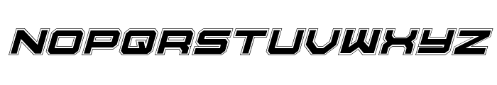 U.S.S. Dallas Academy Italic Font LOWERCASE