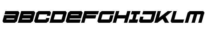 U.S.S. Dallas Bold Italic Sample
