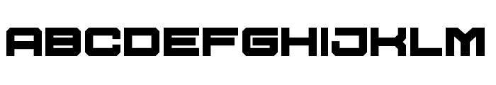 U.S.S. Dallas Bold Font LOWERCASE