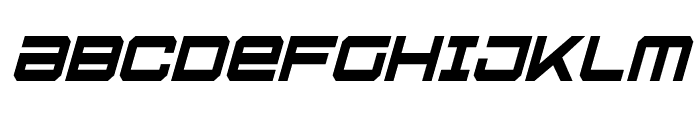 U.S.S. Dallas Condensed Italic Sample