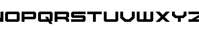 U.S.S. Dallas Expanded Font UPPERCASE