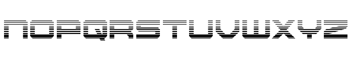 U.S.S. Dallas Gradient Font UPPERCASE
