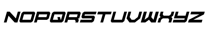 U.S.S. Dallas Italic Font LOWERCASE