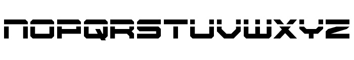 U.S.S. Dallas Laser Font UPPERCASE