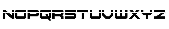 U.S.S. Dallas Laser Font UPPERCASE