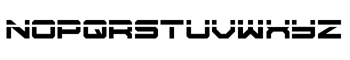 U.S.S. Dallas Laser Font LOWERCASE