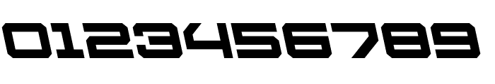 U.S.S. Dallas Leftalic Font OTHER CHARS