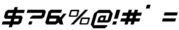 U.S.S. Dallas Light Italic Font OTHER CHARS