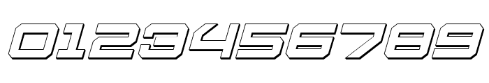 U.S.S. Dallas Outline Italic Font OTHER CHARS