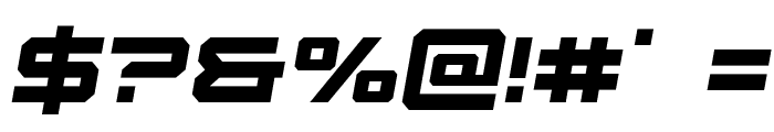 U.S.S. Dallas Semi-Italic Font OTHER CHARS