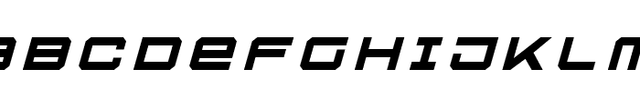 U.S.S. Dallas Title Italic Sample