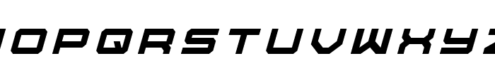 U.S.S. Dallas Title Italic Font LOWERCASE